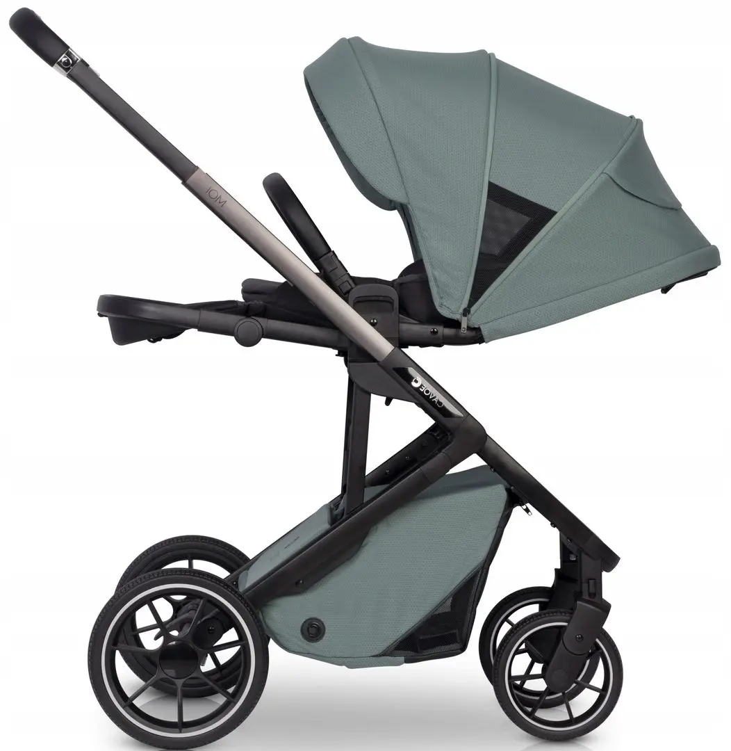 Коляска модульная 2в1 Cavoe Moi (Boho Green) - 6