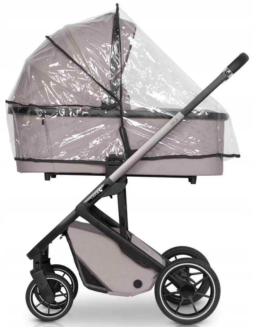 Коляска модульная 2в1 Cavoe MOI (Taupe) - 3