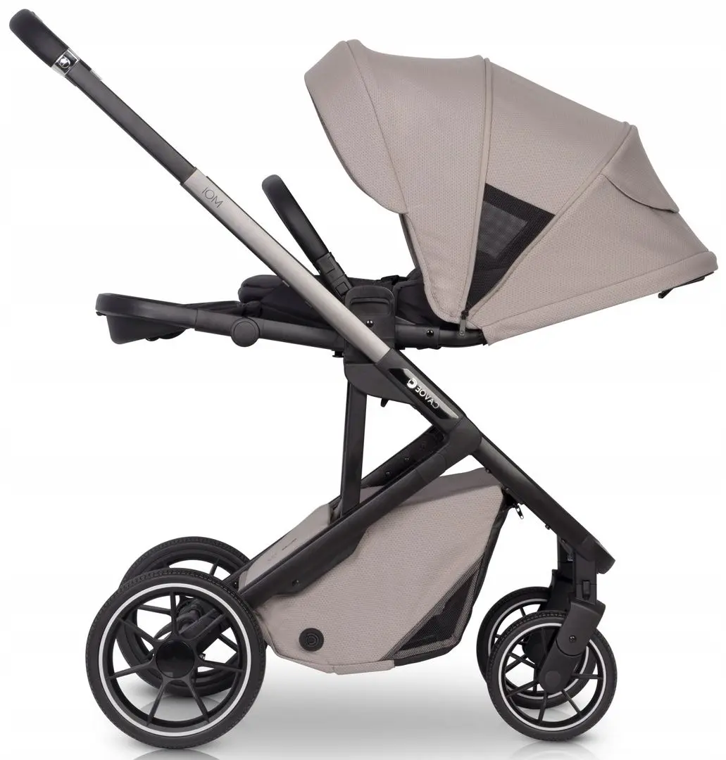 Коляска модульная 2в1 Cavoe MOI (Taupe) - 7