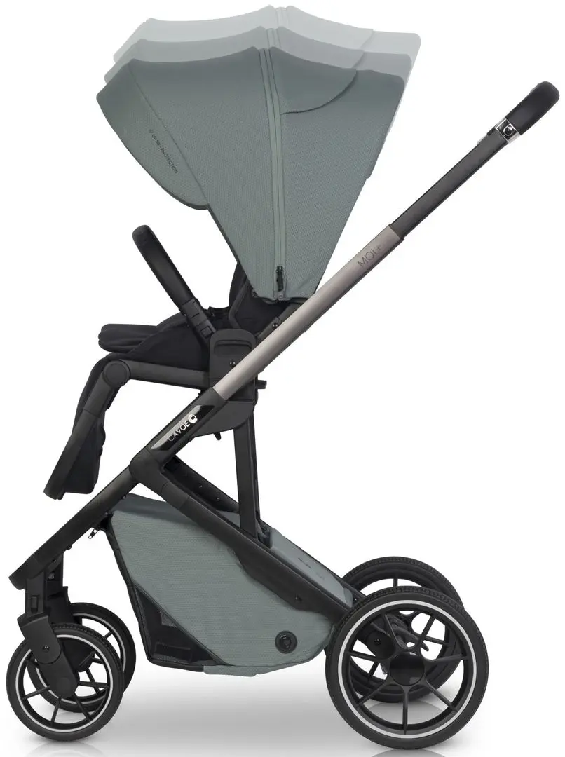 Коляска прогулочная Cavoe Moi (Boho Green) - 4