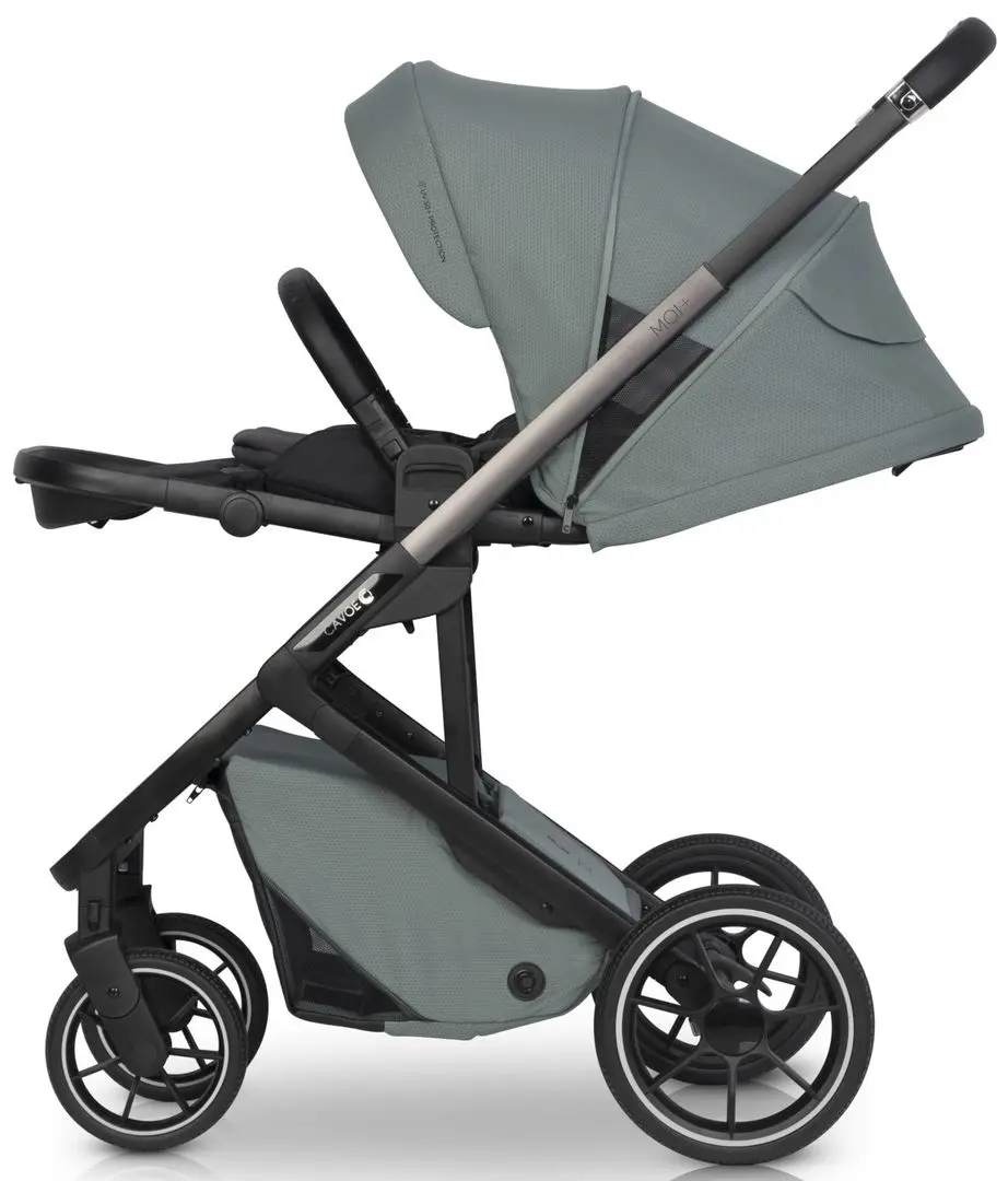 Коляска прогулочная Cavoe Moi (Boho Green) - 7