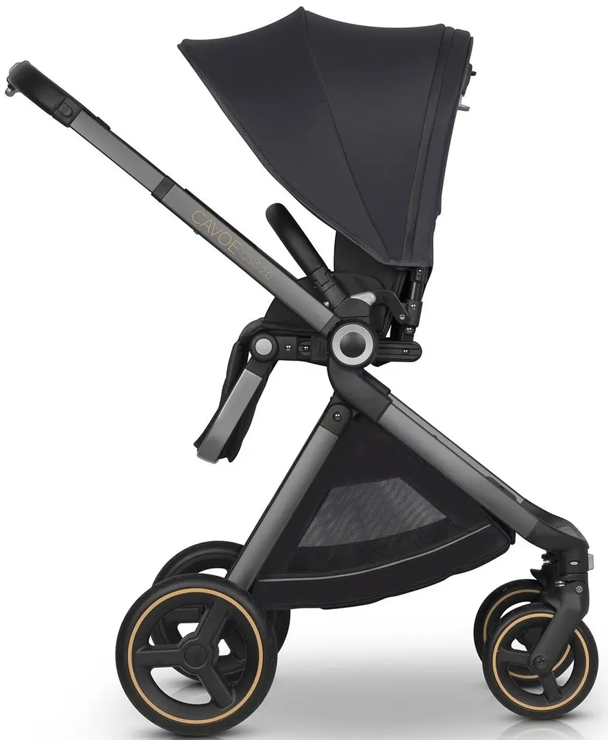 Коляска прогулочная Cavoe Osis 2.0 (Iron) - 6