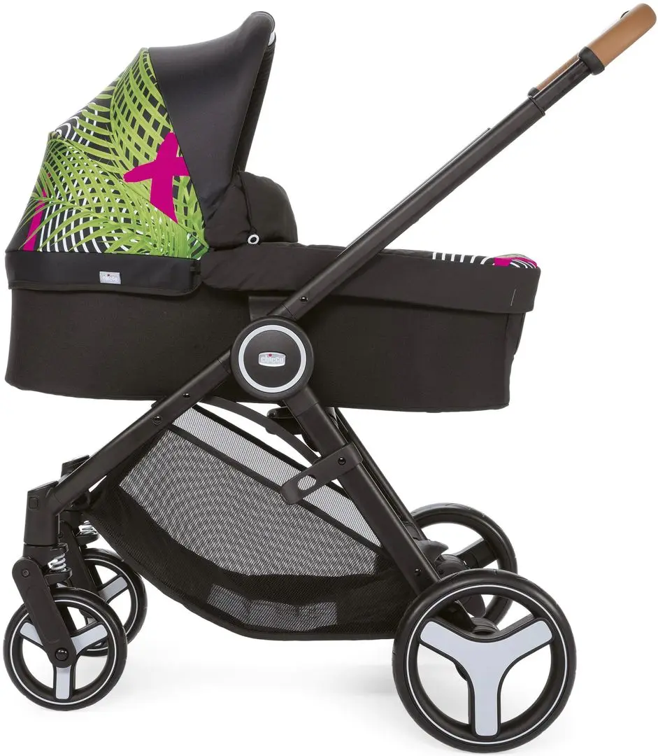 Carucior modular 3in1 Chicco Trio Best Friend Comfort (Optical Jungle) - 2