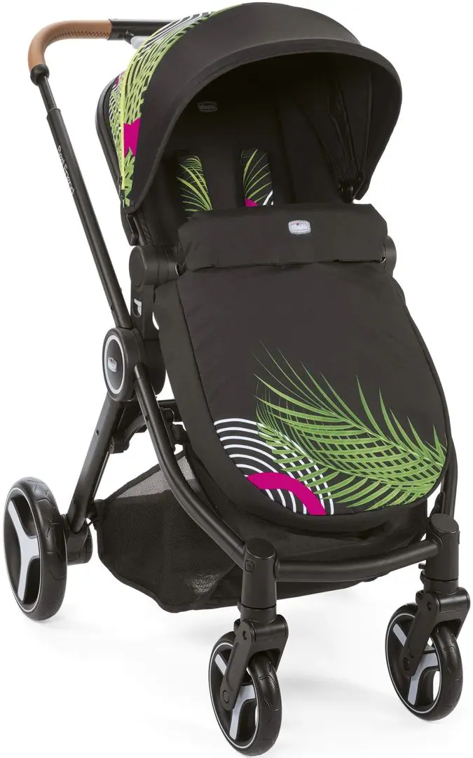 Carucior modular 3in1 Chicco Trio Best Friend Comfort (Optical Jungle) - 4