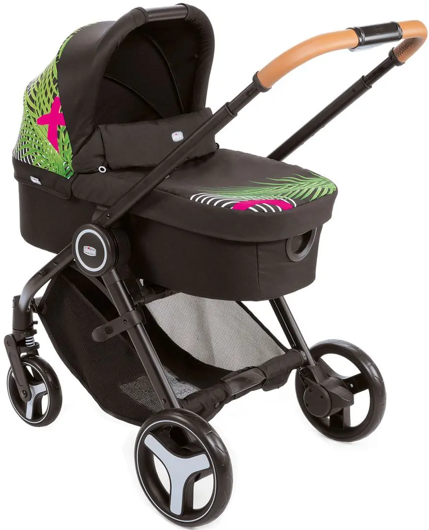 Carucior modular 3in1 Chicco Trio Best Friend Comfort (Optical Jungle)