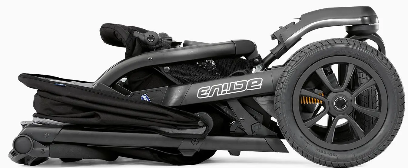 Carucior modular Chicco Trio Activ3 (Jet Black)