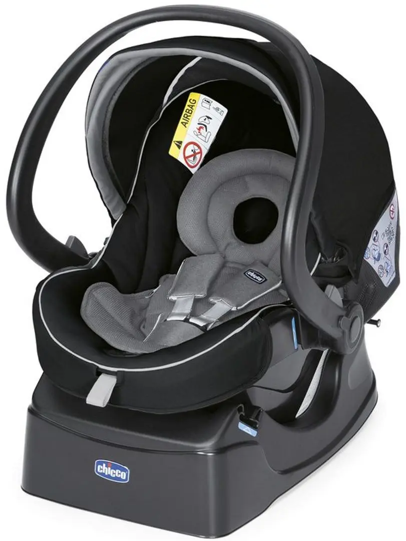 Carucior modular Chicco Trio Activ3 (Jet Black)