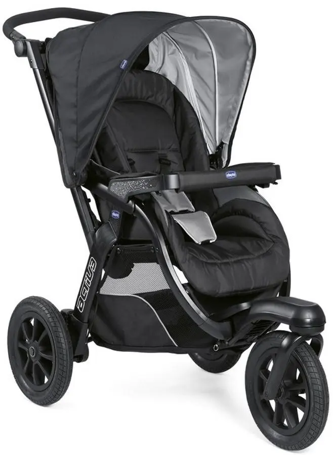 Carucior modular Chicco Trio Activ3 (Jet Black)