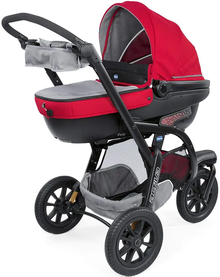 Carucior modular Chicco Trio Activ3 (Red Berry)