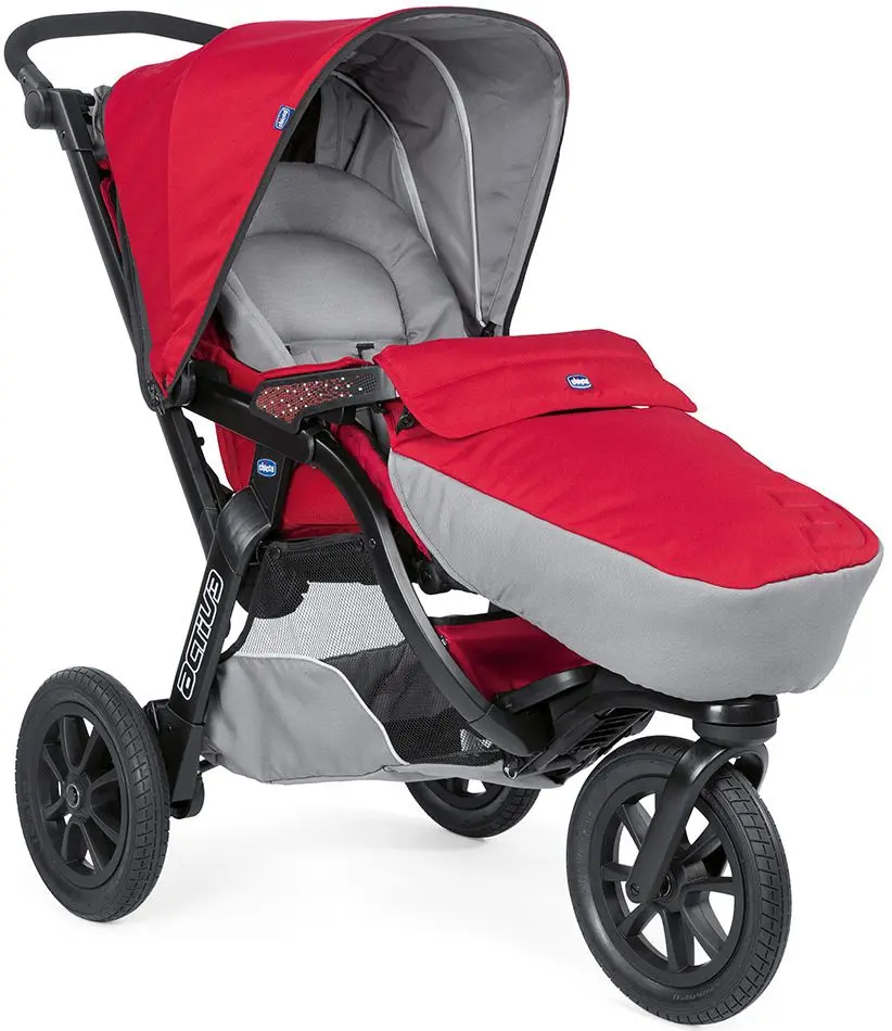Carucior modular Chicco Trio Activ3 (Red Berry)