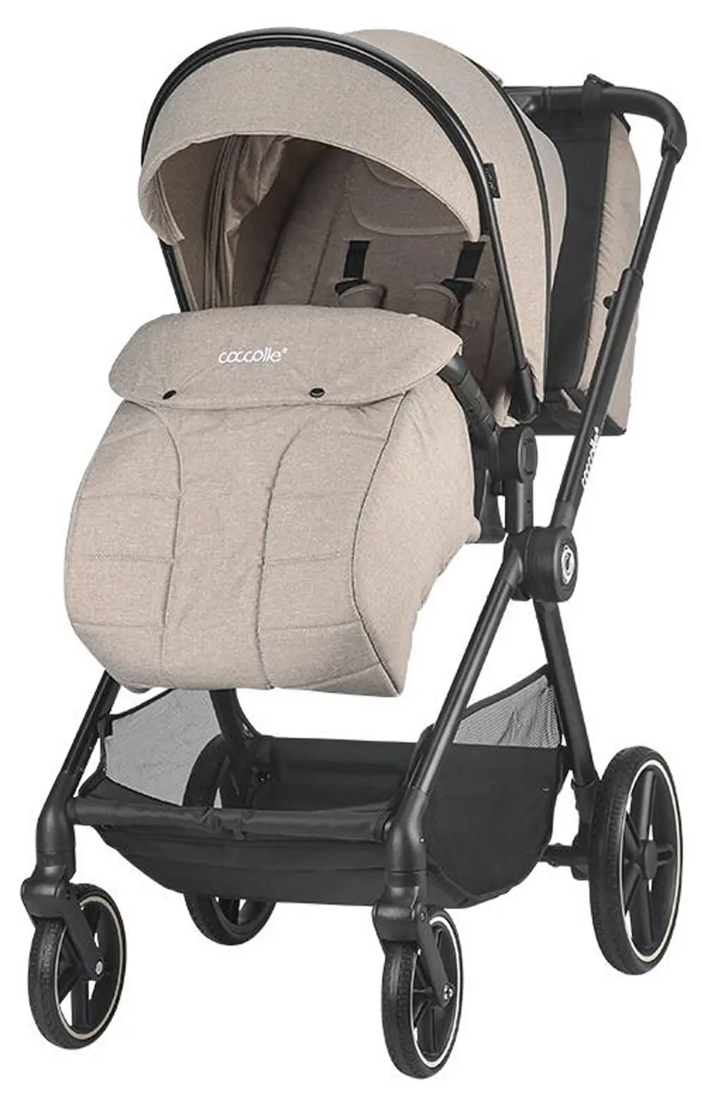 Коляска модульная 2в1 Coccolle Lissia (Butternut Beige) - 2