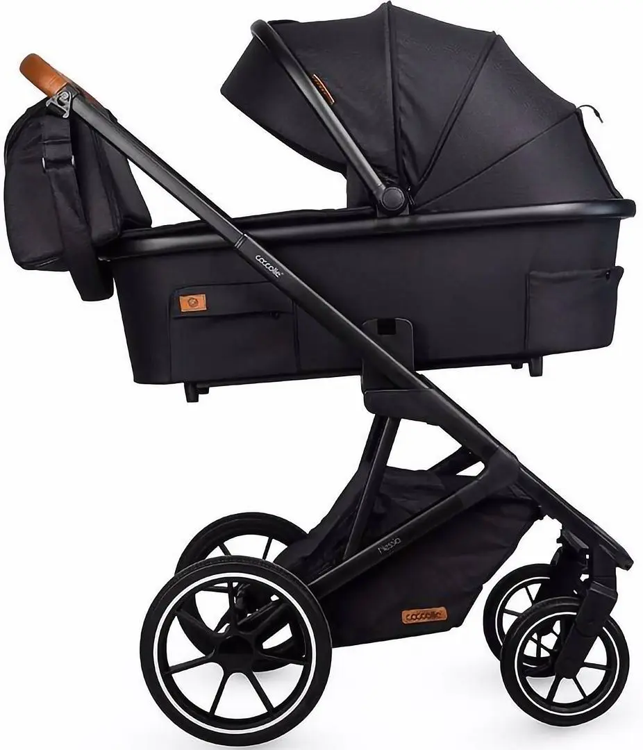 Коляска модульная 2в1 Coccolle Nessia (Diamond Black) - 2