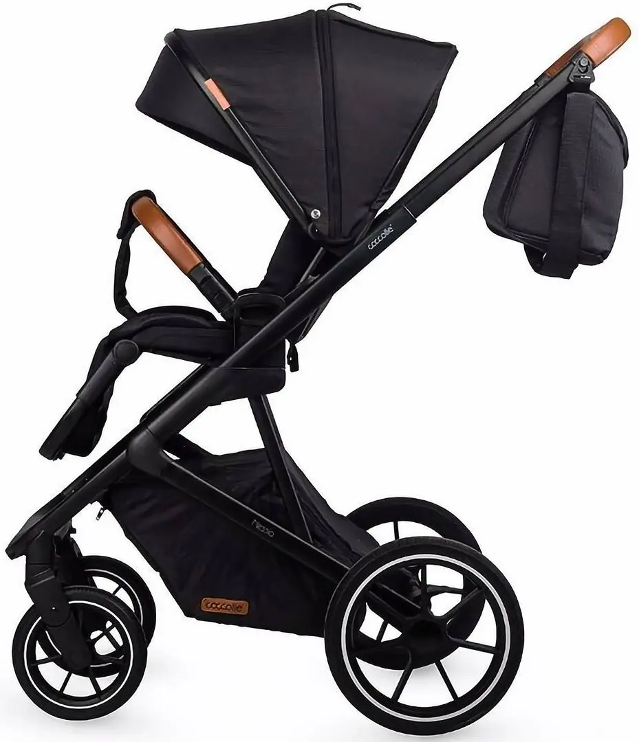 Коляска модульная 2в1 Coccolle Nessia (Diamond Black) - 5