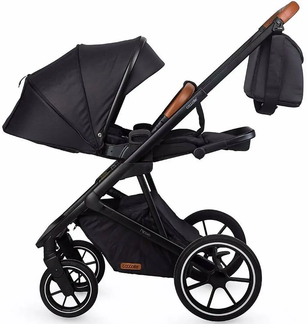 Коляска модульная 2в1 Coccolle Nessia (Diamond Black) - 7