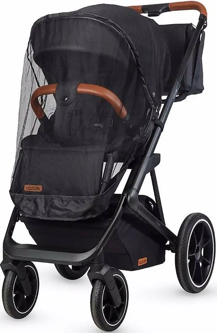 Коляска модульная 2в1 Coccolle Nessia (Diamond Black) - 9