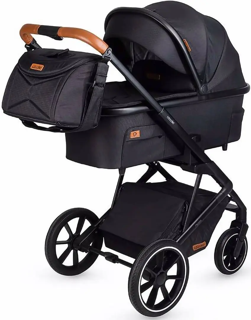 Коляска модульная 2в1 Coccolle Nessia (Diamond Black)