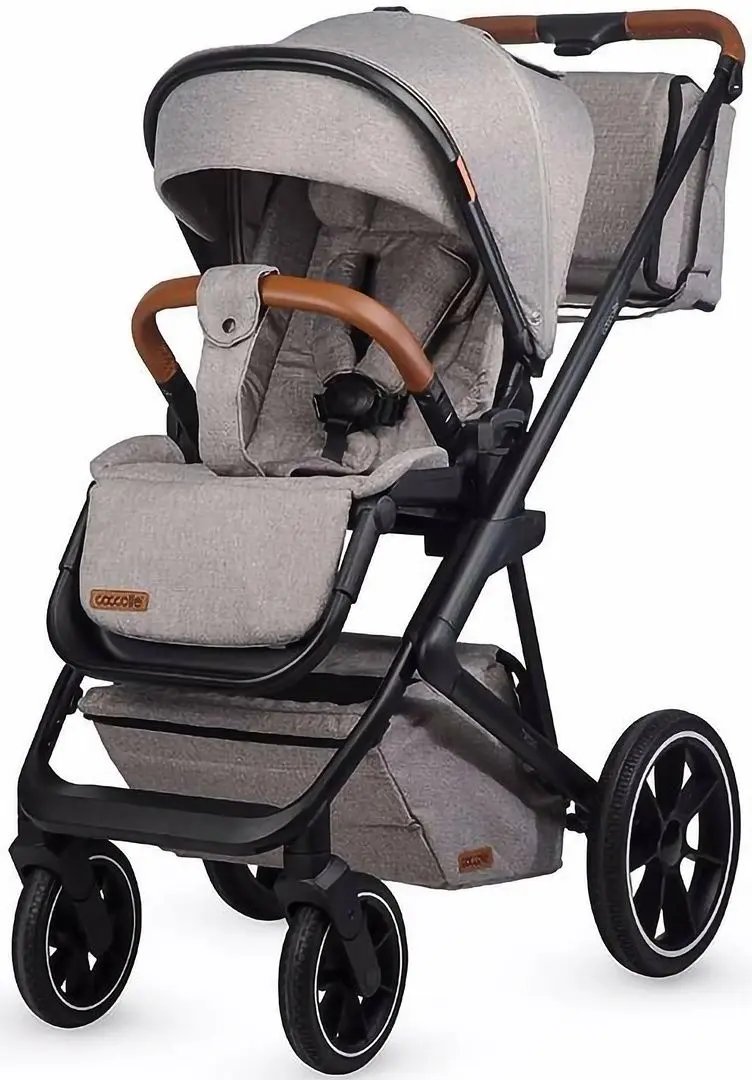 Коляска модульная 2в1 Coccolle Nessia (Grey) - 3