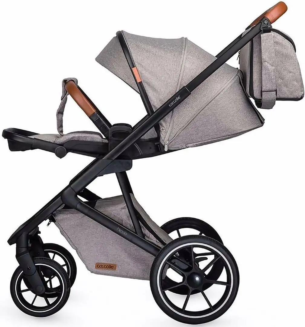 Коляска модульная 2в1 Coccolle Nessia (Grey) - 6
