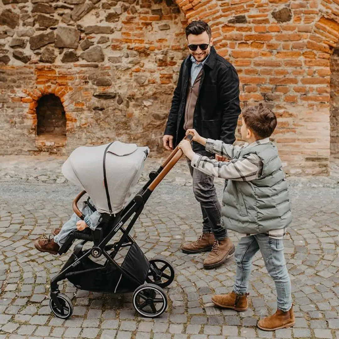 Carucior modular 2in1 Coccolle Saliara (Cabernet) - 9