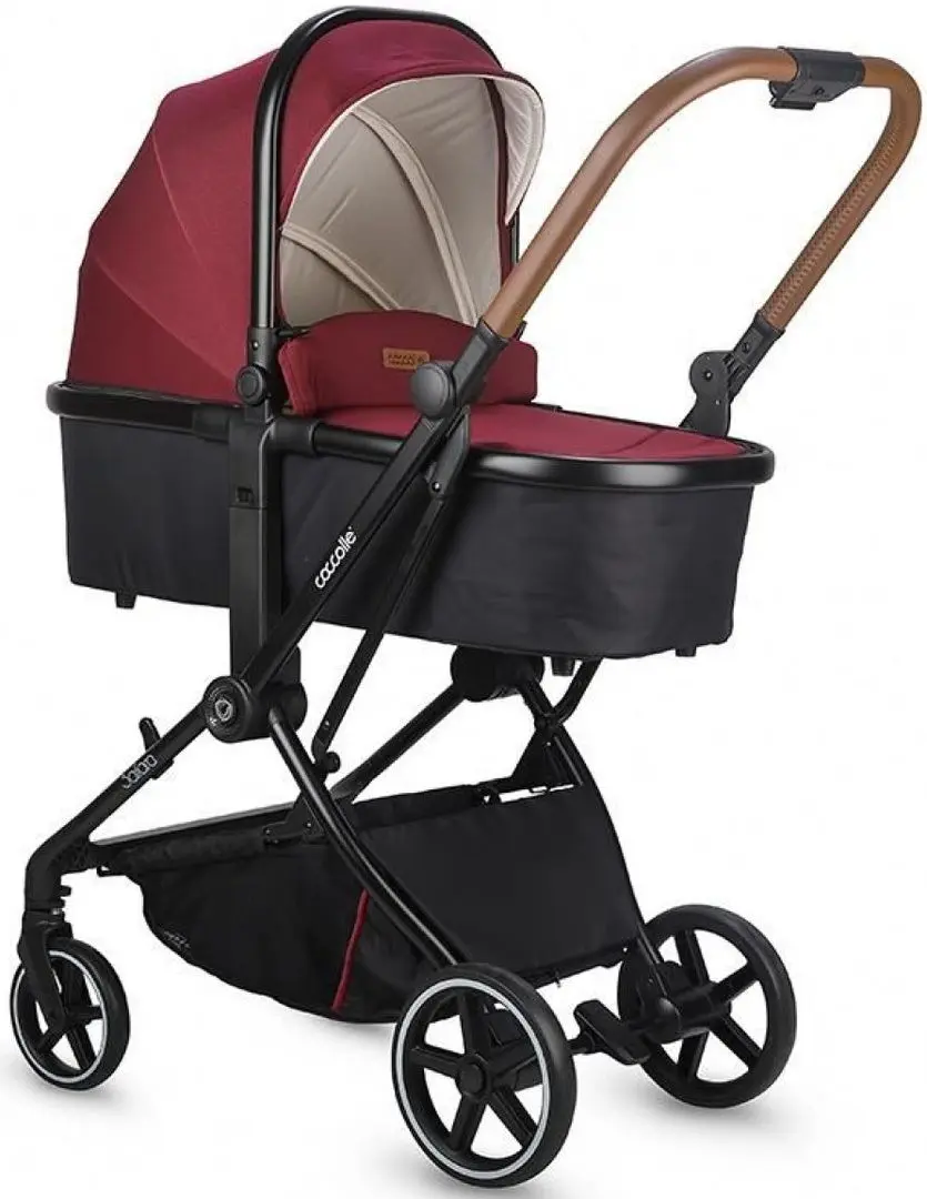 Carucior modular 2in1 Coccolle Saliara (Cabernet)