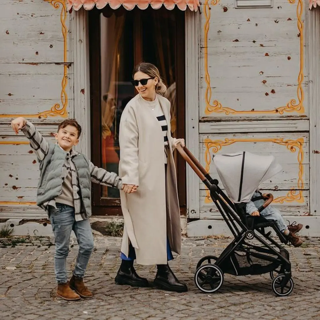 Коляска модульная 2в1 Coccolle Saliara (Greystone) - 8