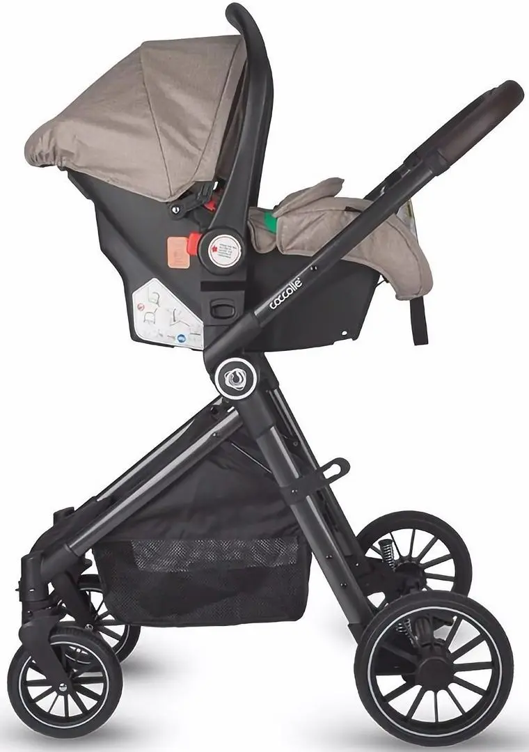 Carucior modular 3in1 Coccolle Ago (Dessert Taupe) - 7