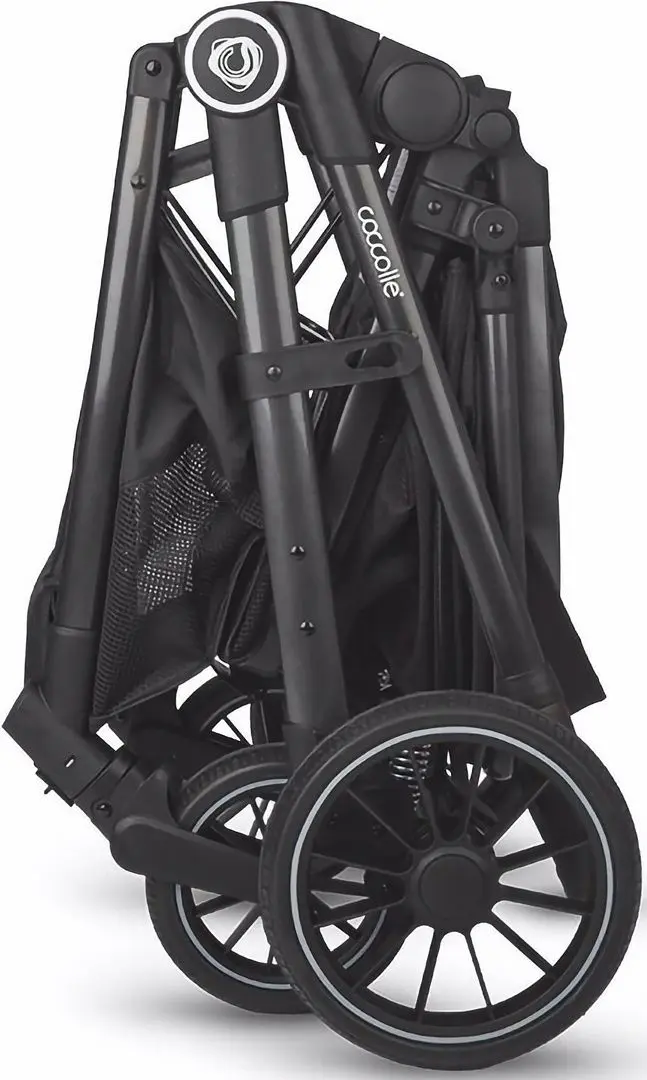 Коляска модульная 3в1 Coccolle Ago (Diamond Black) - 9