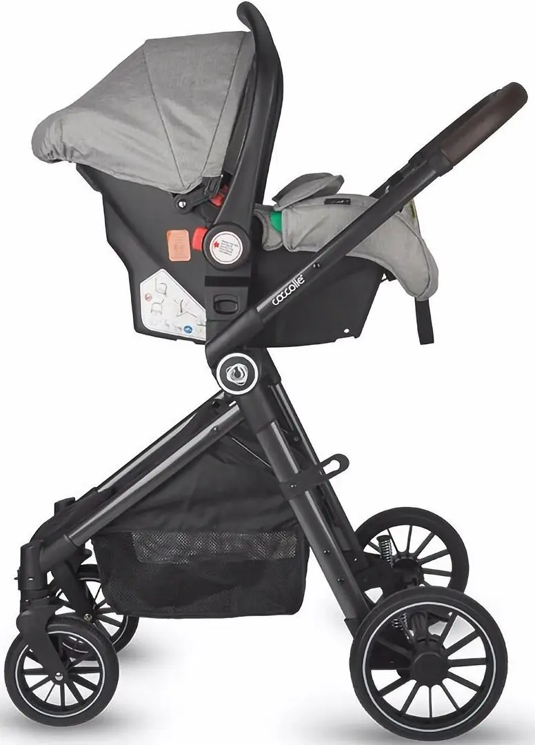 Коляска модульная 3в1 Coccolle Ago (Neutral Grey) - 7
