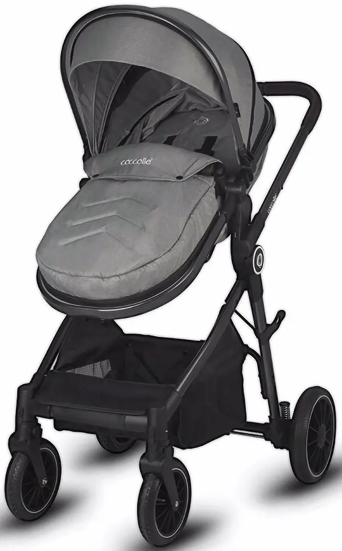 Коляска модульная 3в1 Coccolle Ago (Neutral Grey) - 8