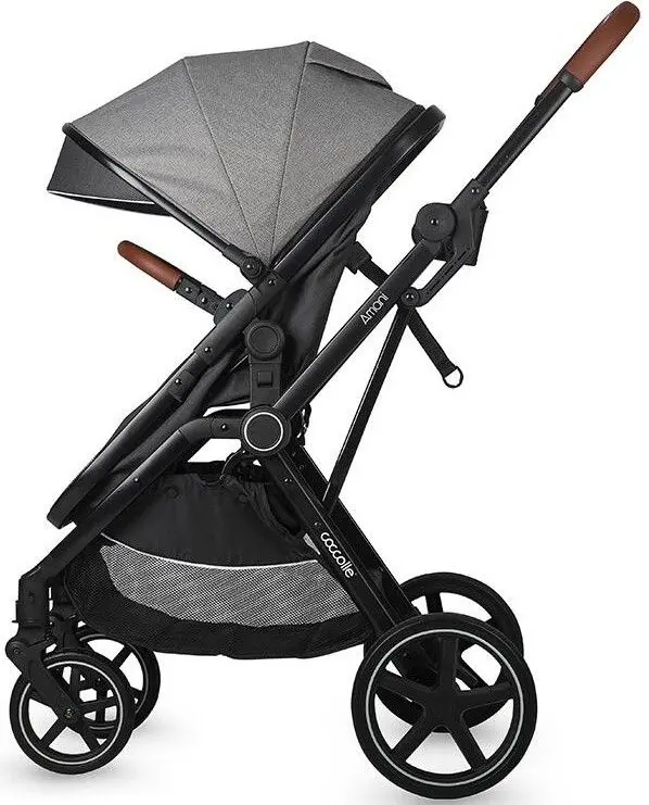 Коляска модульная 3в1 Coccolle Amani (Anthracite) - 4