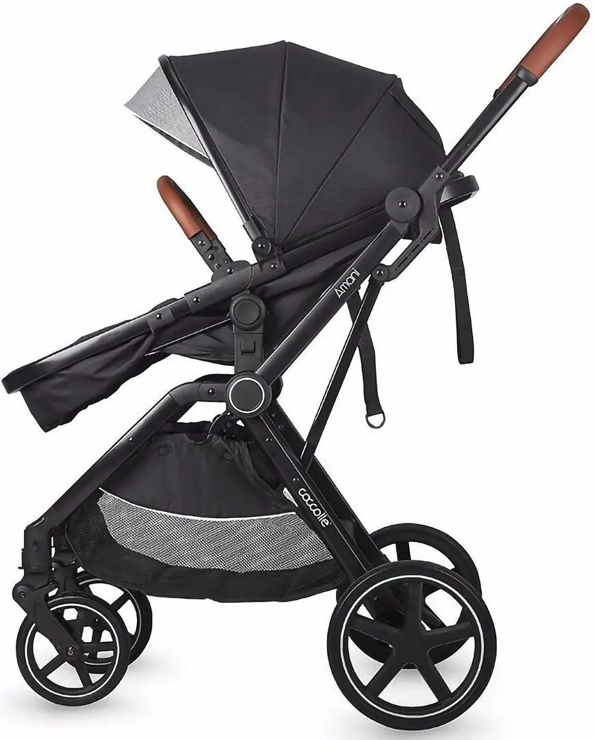 Коляска модульная 3в1 Coccolle Amani (Diamond Black) - 4