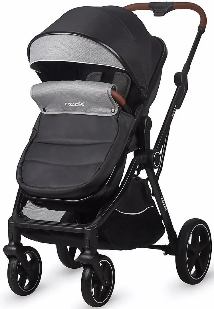 Коляска модульная 3в1 Coccolle Amani (Diamond Black) - 7