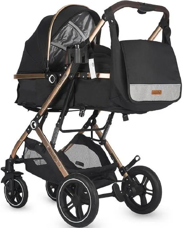 Carucior modular 3in1 Coccolle Ravello (Diamond Black) - 3