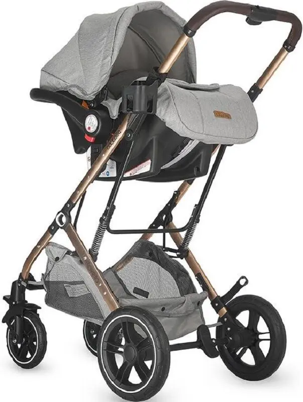 Коляска модульная 3в1 Coccolle Ravello (Moonlit Grey) - 12