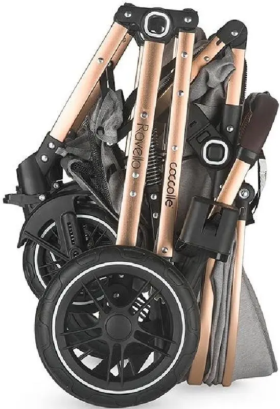 Коляска модульная 3в1 Coccolle Ravello (Moonlit Grey) - 13