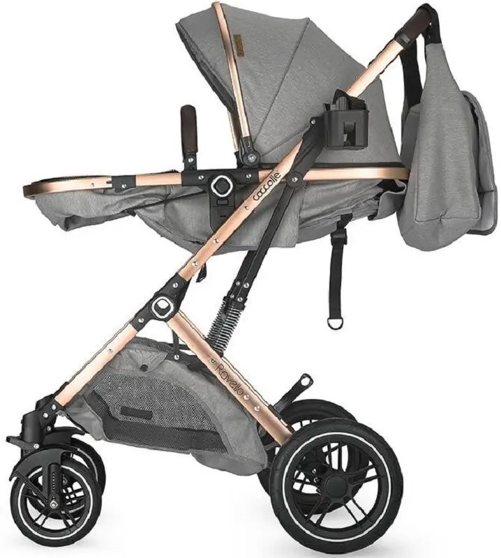 Коляска модульная 3в1 Coccolle Ravello (Moonlit Grey) - 6