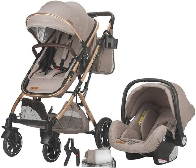Carucior modular 3in1 Coccolle Ravello (Sand Beige) - 10
