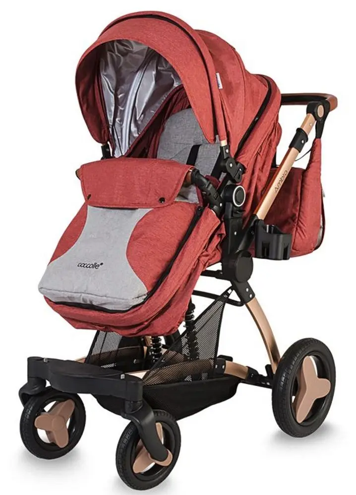 Коляска универсальная 3в1 Coccolle Ambra - 10