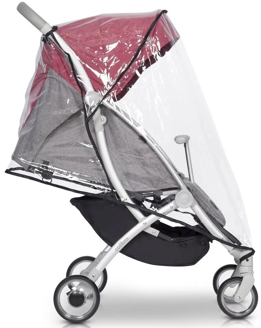 Коляска прогулочная Colibro Clip (Chili/Grey) - 5