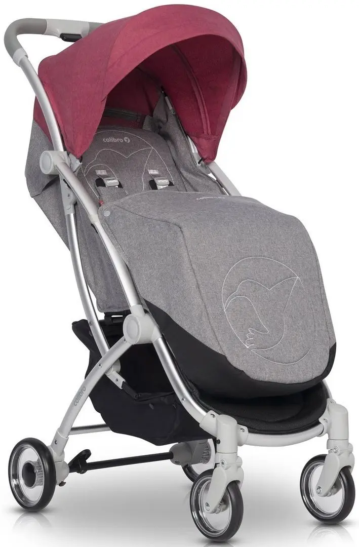 Коляска прогулочная Colibro Clip (Chili/Grey) - 6