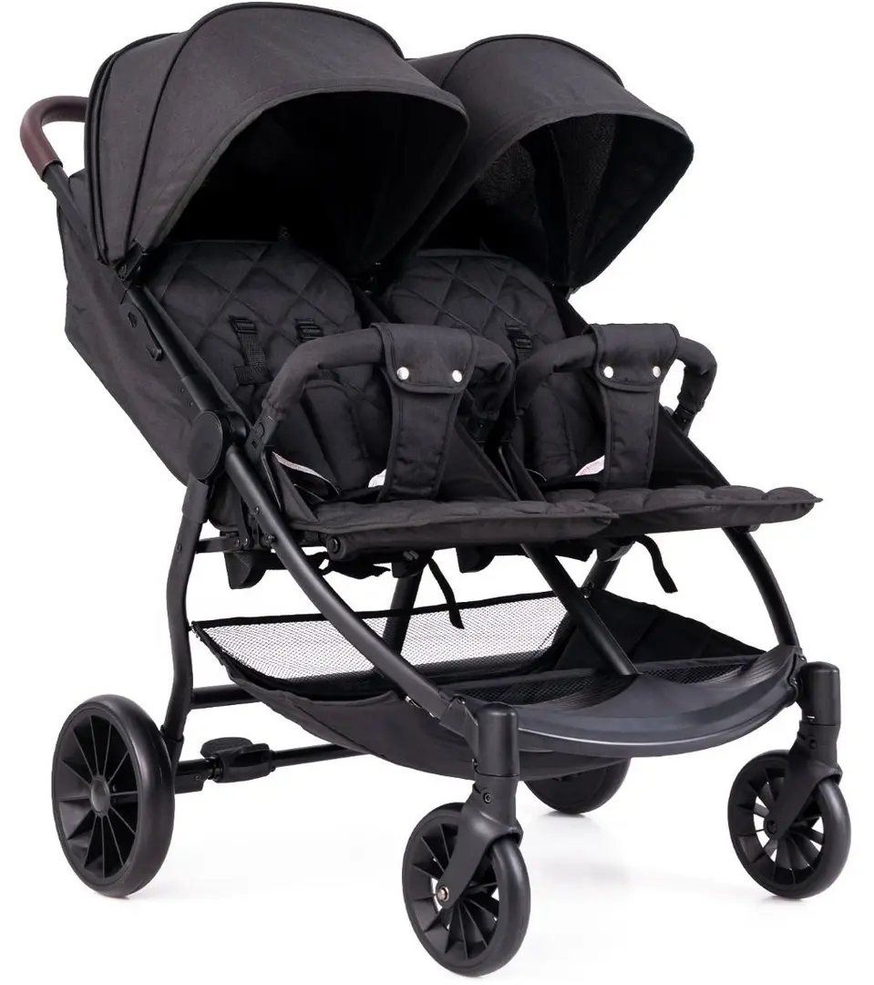 Carucior pentru gemeni Costway BC10048DE-SH (Grey)