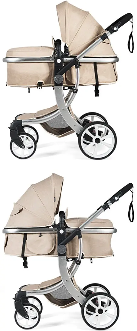 Carucior modular 2in1 Costway BC10054SA (Beige)