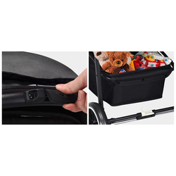 Carucior modular 2in1 Costway BC10184BK (Black) Thumb