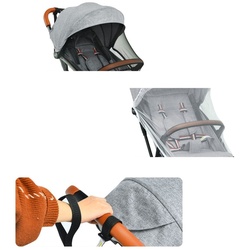 Carucior de plimbare Costway BC10145GR (Grey) Thumb