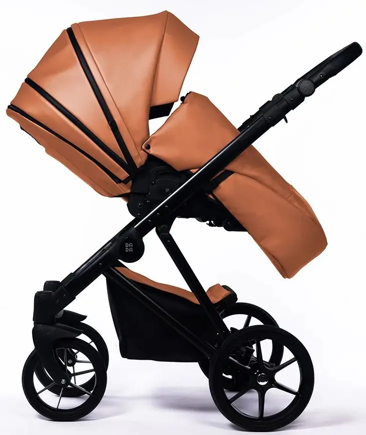 Carucior modular 2in1 Dada Prams Nexus Ecoleather (Camel)