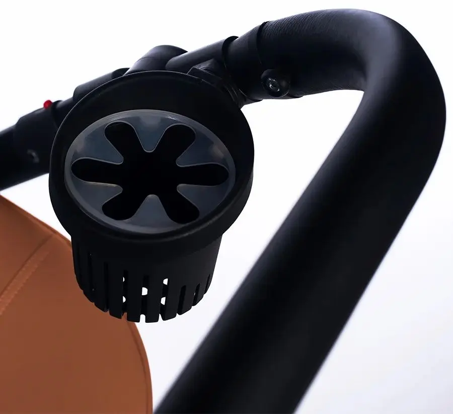 Carucior modular 2in1 Dada Prams Nexus Ecoleather (Camel)