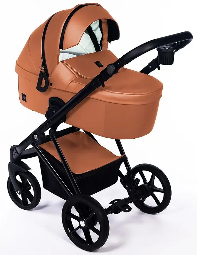 Carucior modular 2in1 Dada Prams Nexus Ecoleather (Camel)
