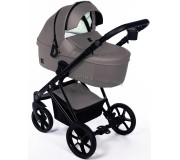 Коляска модульная 2in1 Dada Prams Nexus Ecoleather (Dark Grey)