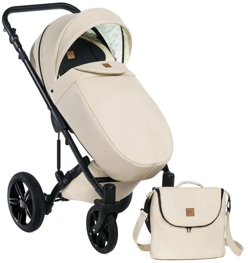Carucior modular 3in1 Dada Prams Max 500 (Almond Milk) - 3
