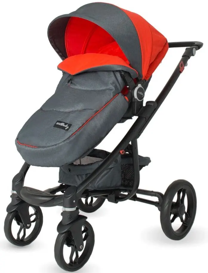Carucior modular 3in1 Dhs Arrow (Red/Gray) - 2